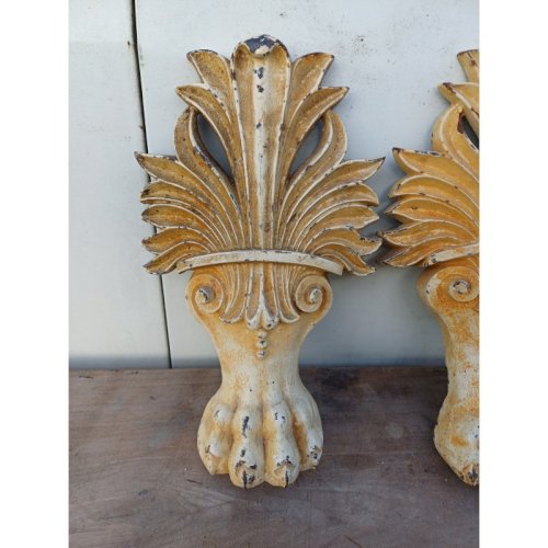 4 Pieds Fonte 1900 de Baignoire Sabots