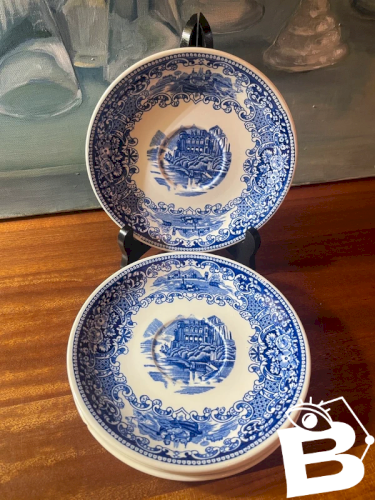 4 soucoupes Dutch Royal Sphinx Maastricht Cambridge Old England