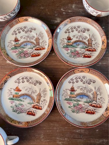 4 tasses à café Badonviller modèle Tokyo