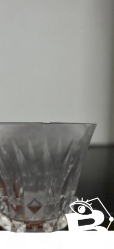 4 verres à vin cristal Baccarat Piccadilly