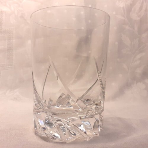4 verres Daum cristal modèle Bleneau H11cm 33cl