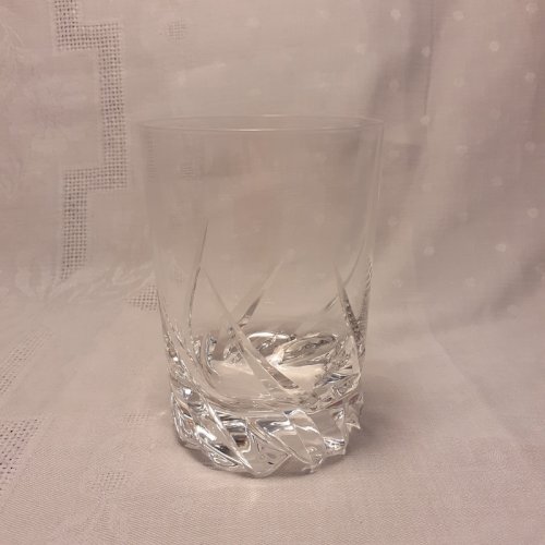 4 verres Daum cristal modèle Bleneau H11cm 33cl