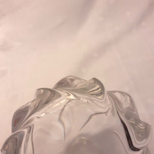 4 verres Daum cristal modèle Bleneau H11cm 33cl