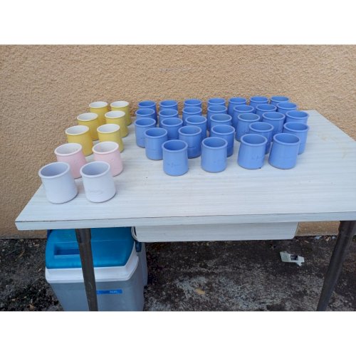 40 Petits Pots de Yahourt en Terre cuite  La Fermière 