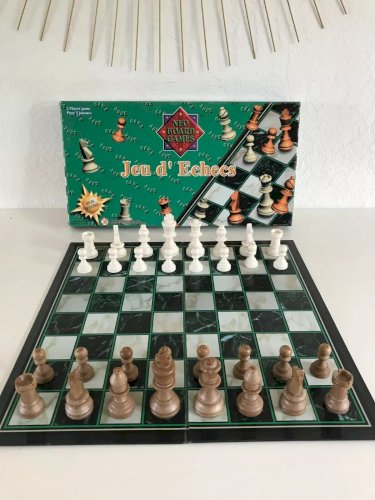 5⚜️ Ancien Jeu De Société Jeu D'échecs Complet Neo Board Games