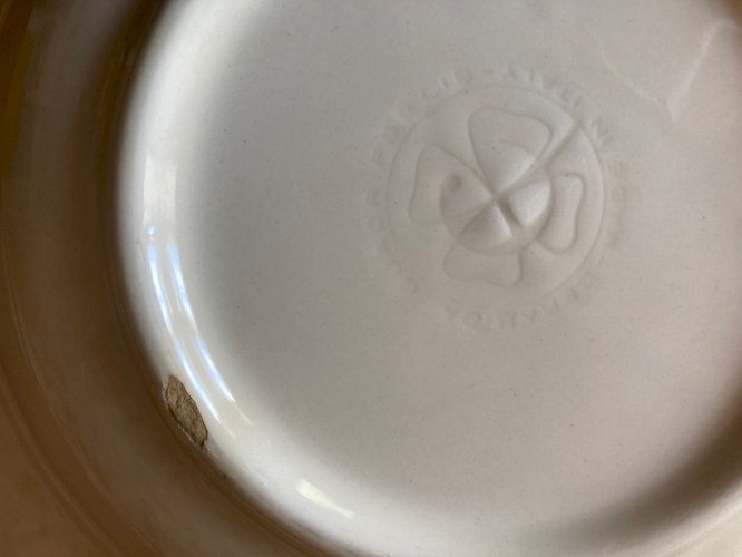 5 assiettes creuses Quadrifoglio, Italie, années 1980