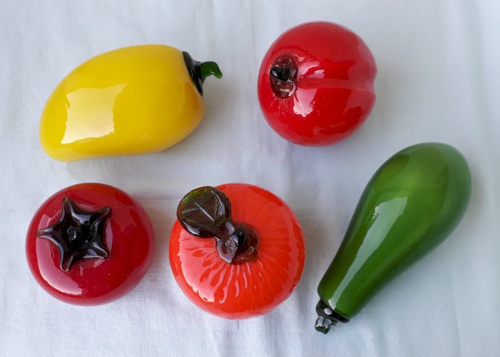 5 fruits en verre