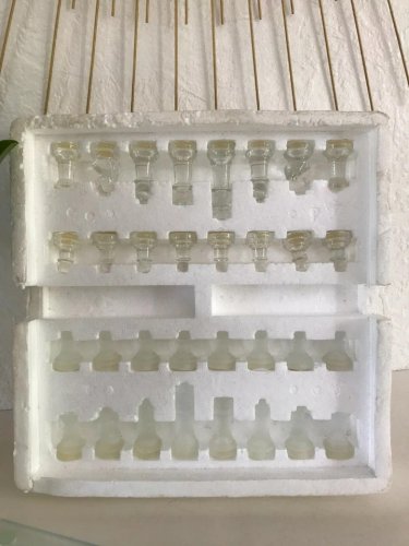 5 ⚜️ Jeu De Société Jeu D'échecs Complet En Verre
