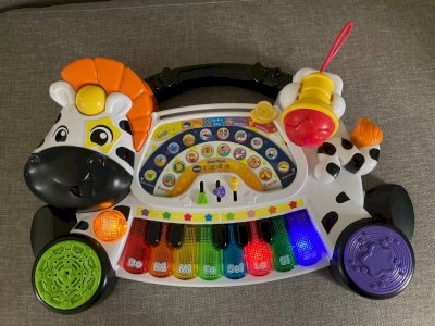 5 ⚜️ Jouet Jeux Éducatif Vtech Mon Piano Zèbre Jungle Rock  Musical et Lumineux