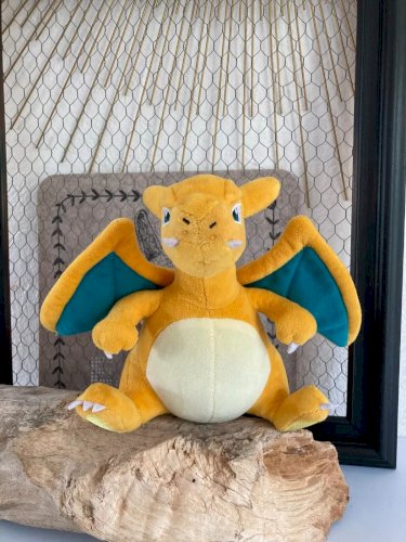 5⚜️ Peluche Doudou Dracaufeu Pokémon Hauteur 20 Cm