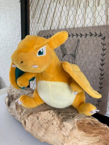 5⚜️ Peluche Doudou Dracaufeu Pokémon Hauteur 20 Cm