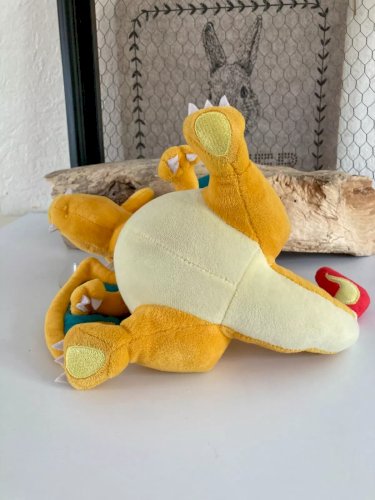 5⚜️ Peluche Doudou Dracaufeu Pokémon Hauteur 20 Cm