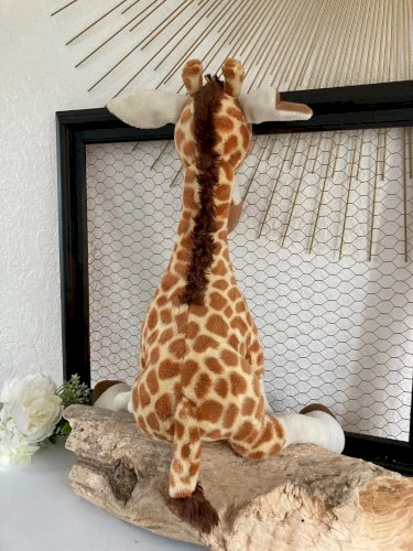 5⚜️ Peluche Doudou La Girafe Melman Dans Madagascar Hauteur 40 Cm