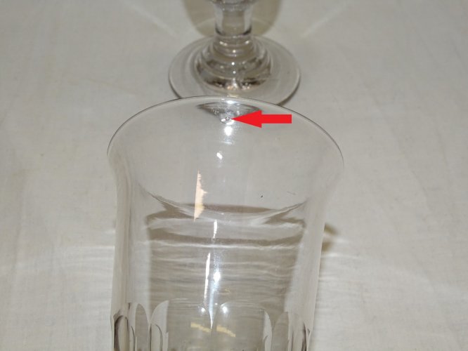 -5 SUPERBES VERRES A ABSINTHE VERRES de CAFE BISTROT XIXe COLLECTION VITRINE   D