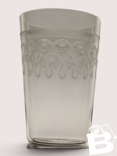 5 verres à eau / Gobelet en cristal