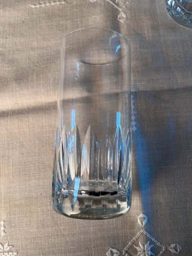 5 verres à orangeade Saint-Louis en cristal