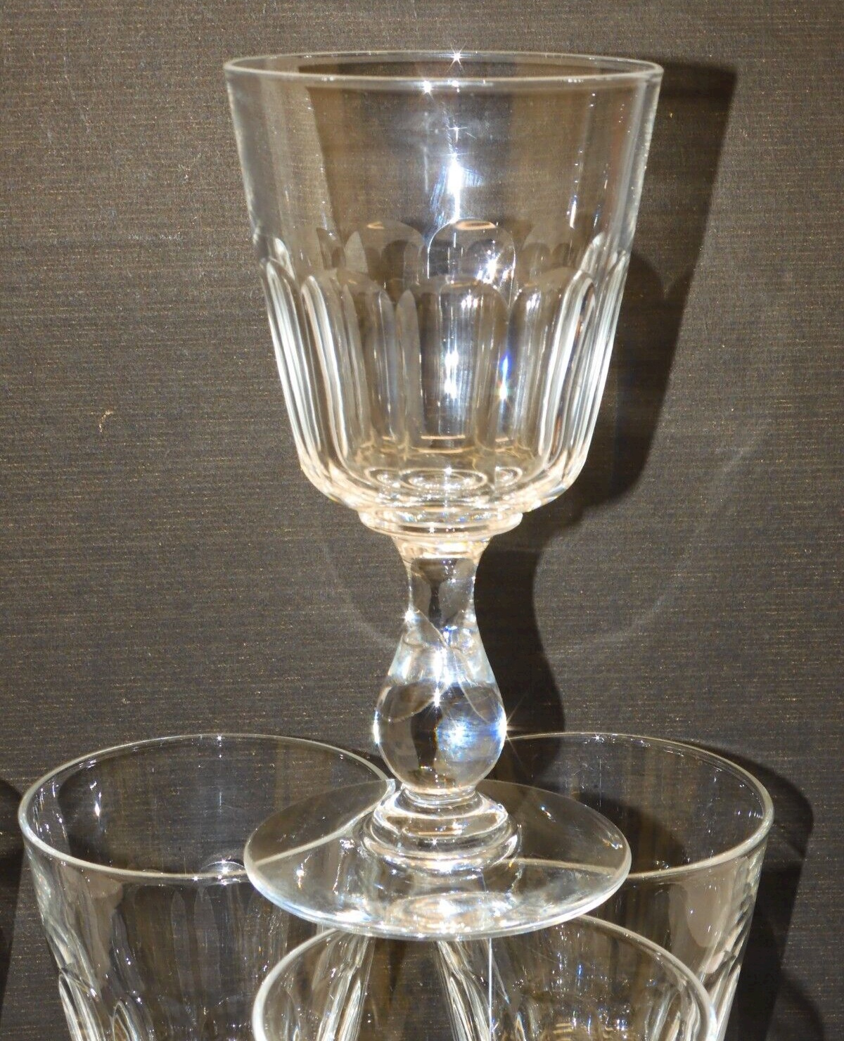 Lot De 6 Verres à Sherry / Digestif En Cristal Russe – Tige Longue (65 Ml) – Neufs