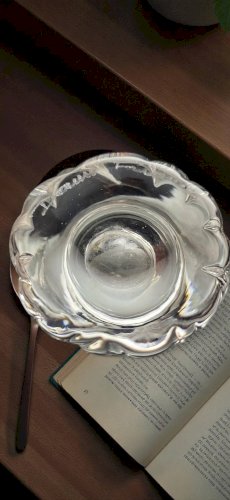 5 Verres en cristal Daum modèle Kim