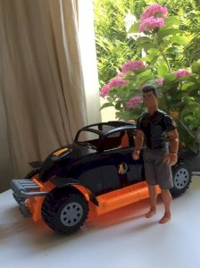 5 ⚜️ Action Man Beetle Car Hasbro Year 2000