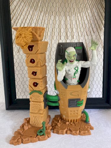 525 ⚜️ Action Man Pyramid Mission Année 2002 Hasbro Hauteur 32 Cm