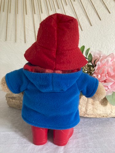 525⚜️ Peluche Doudou Nounours Ours Paddington Bear Hauteur 25 Cm Debout