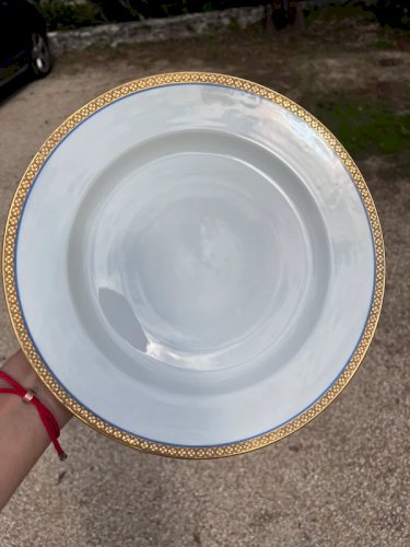 6 + 6 assiettes porcelaine de Limoges