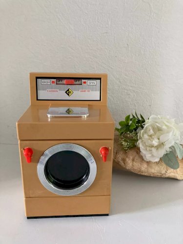 6⚜️ Ancien Jouet Machine à Laver Enfant Casdon Électrique Fonctionne