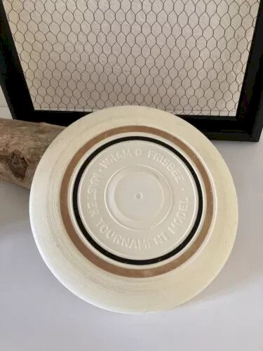 6⚜️ Ancien Wham-o Frisbee Master Tournament Model Vintage Ø 27 Cm