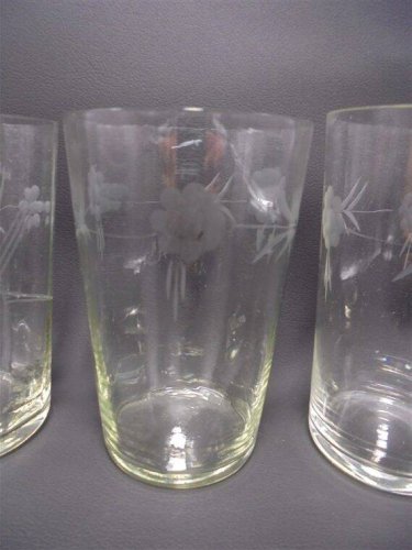 6 anciens verres