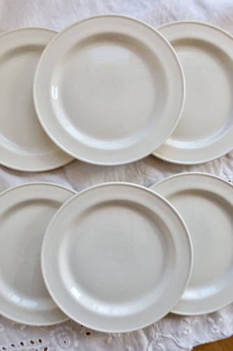 6 assiettes à dessert vintage porcelaine Steelite – Made in England