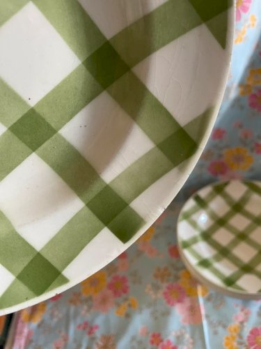 6 assiettes à soupes moulin des loups