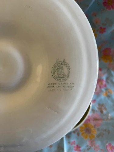 6 assiettes coquillage moulin des loups