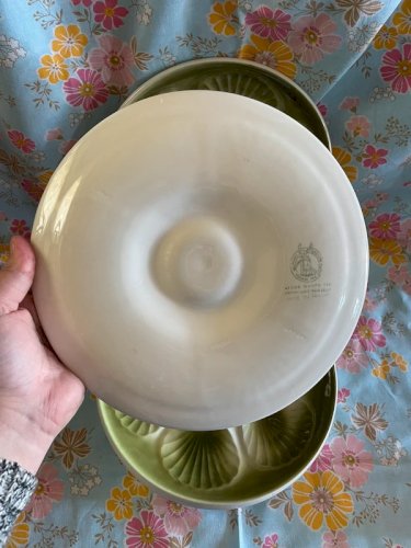 6 assiettes coquillage moulin des loups