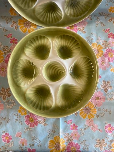 6 assiettes coquillage moulin des loups