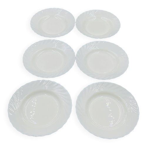 6 Assiettes Creuses Arcopal Trianon