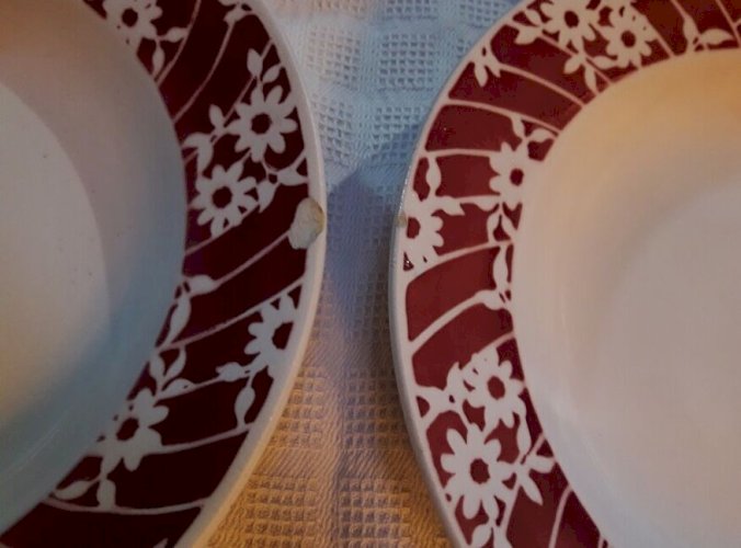 6 assiettes creuses L’Amandinoise (374-3)