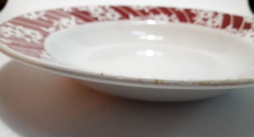 6 assiettes creuses L’Amandinoise (374-2)