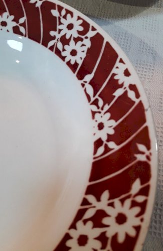 6 assiettes creuses L’Amandinoise (374-1)