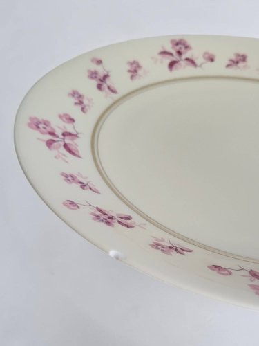 6 assiettes en porcelaine de Limoges - Raynaud & Cie