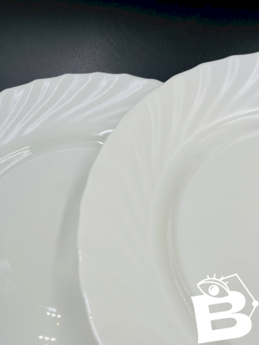 6 Assiettes Plates Arcopal Trianon