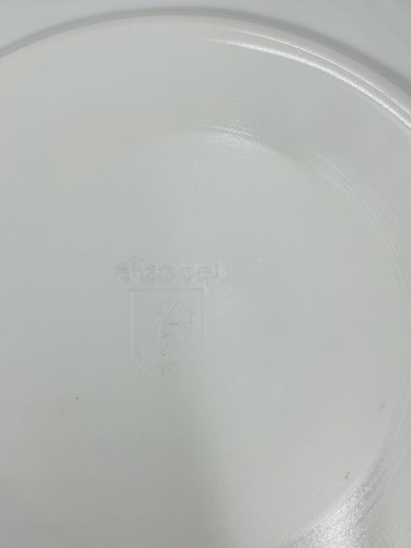 6 Assiettes Plates Arcopal Trianon