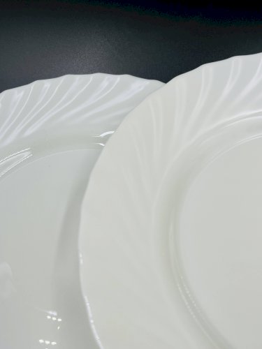6 Assiettes Plates Arcopal Trianon