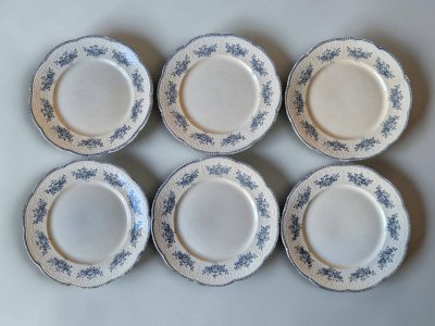 6 flat plates Badonviller model Richelieu