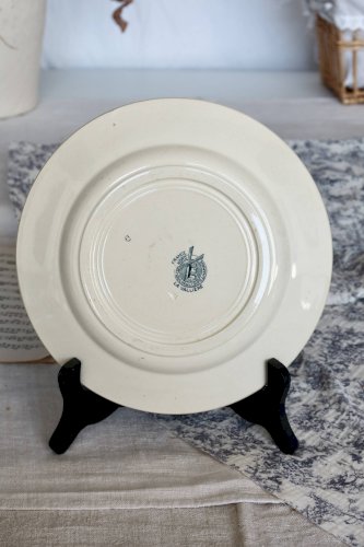 6 assiettes plates Moulin des Loups Lavallière