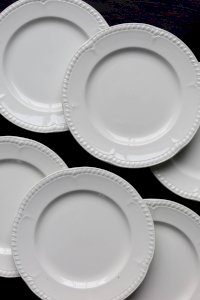 6 assiettes plates vintage porcelaine anglaise Churchill