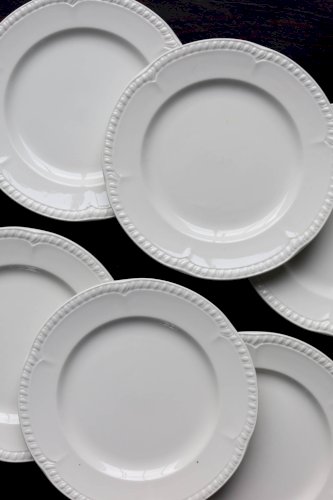 6 assiettes plates vintage porcelaine anglaise Churchill