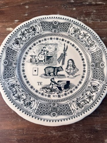 6 assiettes rébus Gien 1971