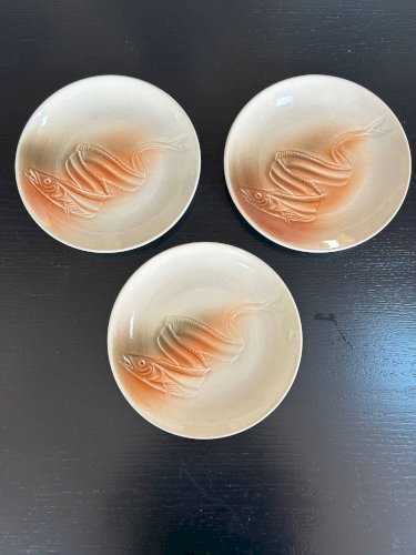 6 assiettes Saint Amand