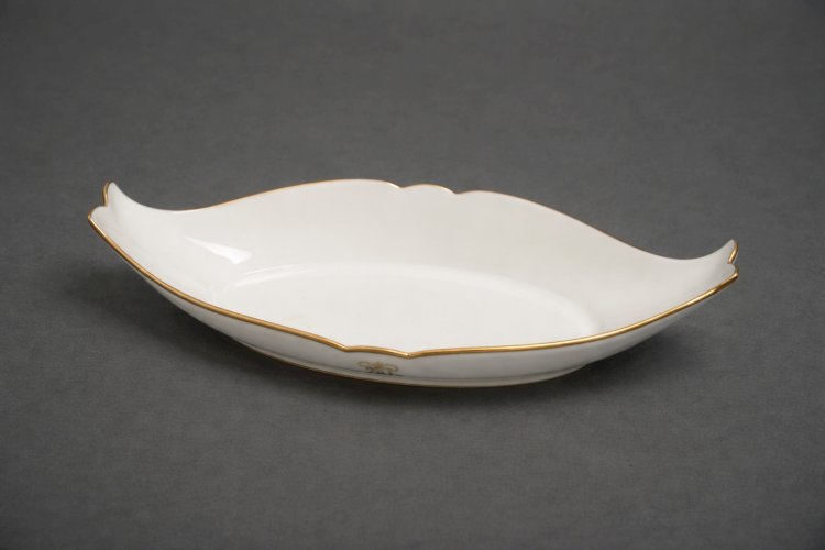 6 Assiettes Sèvres Monogramme N – Porcelaine XIXe – Décor Impérial