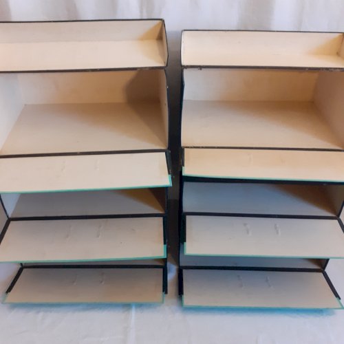 6 cartons anciens de cartonnier, archives, classeurs de notaire ref973